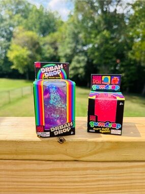 Needoh Dream Drop and Gumdrop SET - New Authentic Nee Doh Schylling Squish Toys